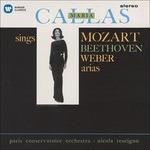 Callas Sings Mozart, Beethoven, Weber Arias (Callas 2014 Edition) - CD Audio di Ludwig van Beethoven,Wolfgang Amadeus Mozart,Carl Maria Von Weber,Maria Callas,Nicola Rescigno,Paris Conservatoire Orchestra