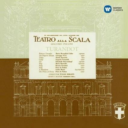 Turandot (Callas 2014 Edition) - CD Audio di Maria Callas,Giacomo Puccini,Tullio Serafin,Orchestra del Teatro alla Scala di Milano