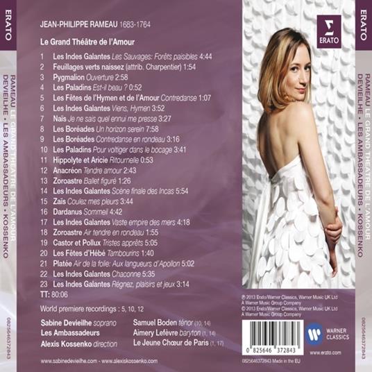 Opera Arias - CD Audio di Jean-Philippe Rameau