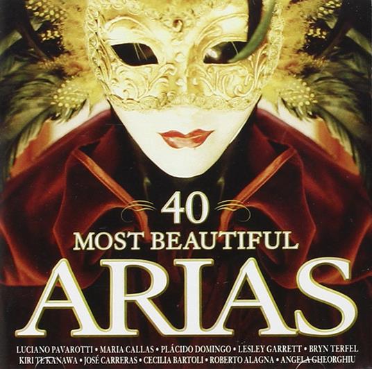 40 Most Beautiful Arias (2 Cd) - CD Audio