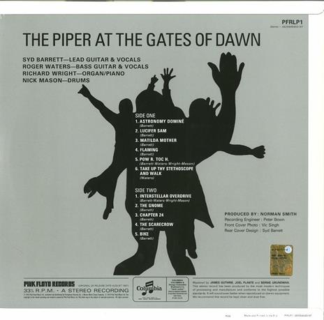 The Piper at the Gates of Dawn (180 gr.) - Vinile LP di Pink Floyd - 2