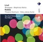 Mazeppa - Mephisto Waltz / Ouvertures - CD Audio di Franz Liszt,Zoltan Kodaly,Kurt Masur
