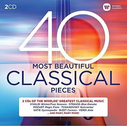 40 Most Beautiful Classical Pieces - CD Audio
