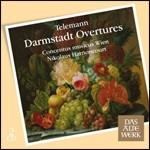 Darmstadt Ouvertures - CD Audio di Georg Philipp Telemann,Nikolaus Harnoncourt,Concentus Musicus Wien
