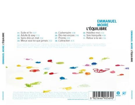 L'equilibre - CD Audio di Emmanuel Moire - 2