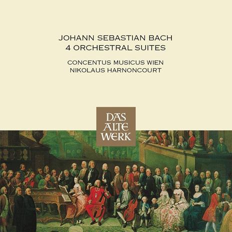 4 Suites per orchestra - CD Audio di Johann Sebastian Bach,Nikolaus Harnoncourt,Concentus Musicus Wien