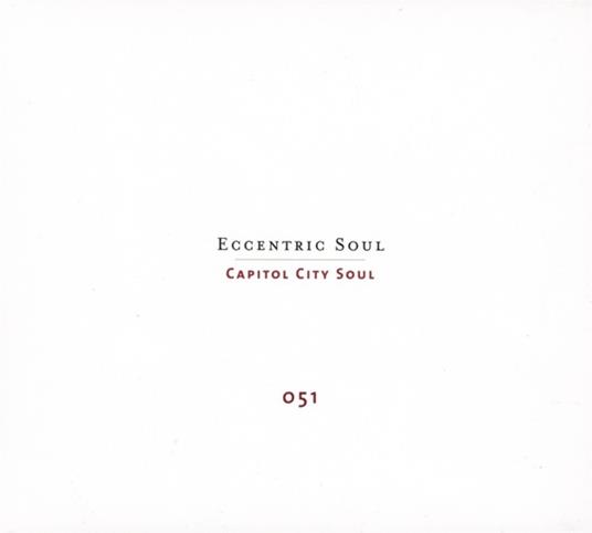 Eccentric Soul. Capital - CD Audio - 2