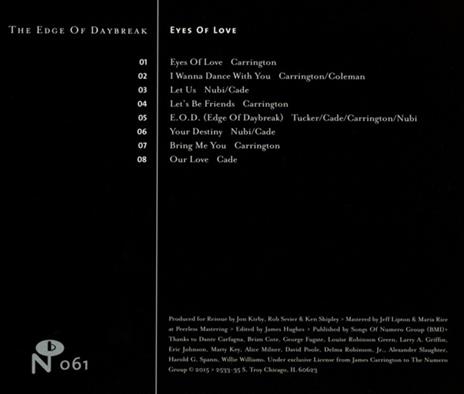 Eyes of Love - CD Audio di Edge of Daybreak - 2
