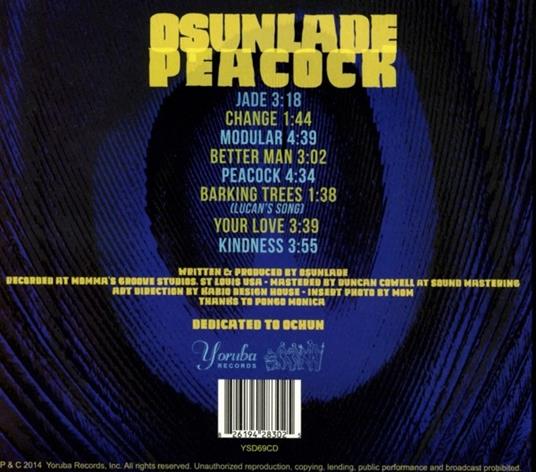 Peacock - CD Audio di Osunlade - 2