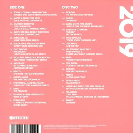 Defected Miami 2019 - CD Audio - 2