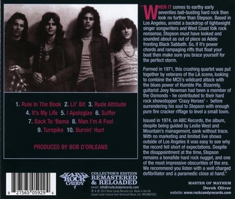 Stepson - CD Audio di Stepson - 2