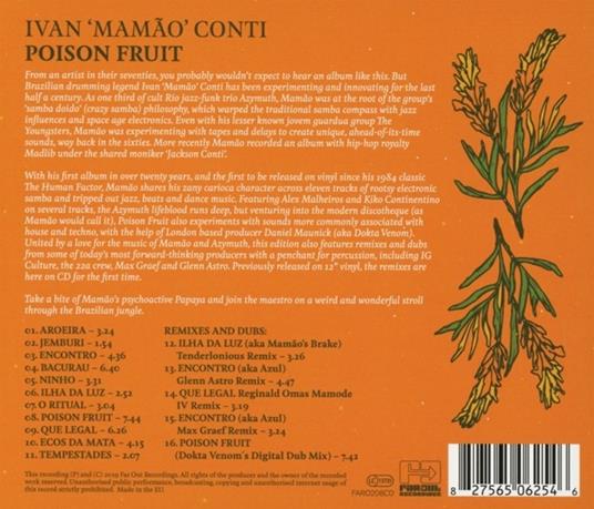 Poison Fruit - CD Audio di Ivan Conti - 2