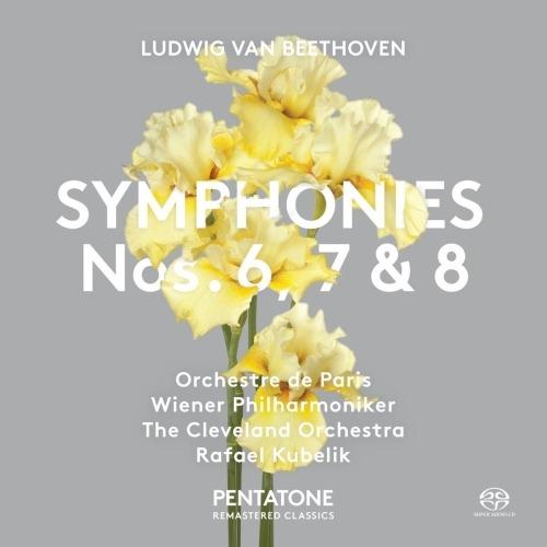 Sinfonia n.6 op.68 - Pastorale, n.7 op.9, n.8 op.93 - SuperAudio CD ibrido di Ludwig van Beethoven,Rafael Kubelik,Wiener Philharmoniker,Orchestre de Paris