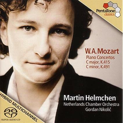 Concerti per pianoforte n.13, n.24 - SuperAudio CD ibrido di Wolfgang Amadeus Mozart,Martin Helmchen