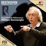 Sinfonie n.5, n.8 - SuperAudio CD ibrido di Ludwig van Beethoven,Philippe Herreweghe,Royal Flemish Philharmonic Orchestra