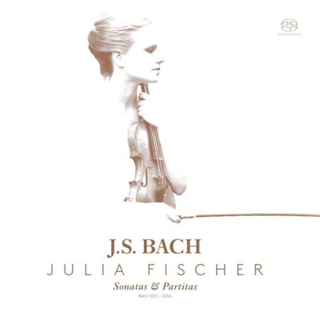 Sonate e partite per violino solo BVW1001/1006 - SuperAudio CD ibrido di Johann Sebastian Bach,Julia Fischer