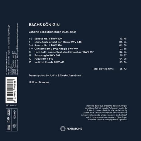 Bachs Königin - CD Audio di Holland Baroque - 2