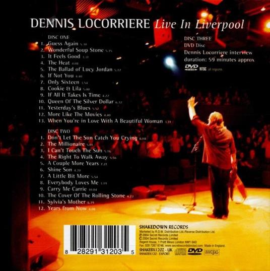 Live in Liverpool - CD Audio di Dennis Locorriere - 2