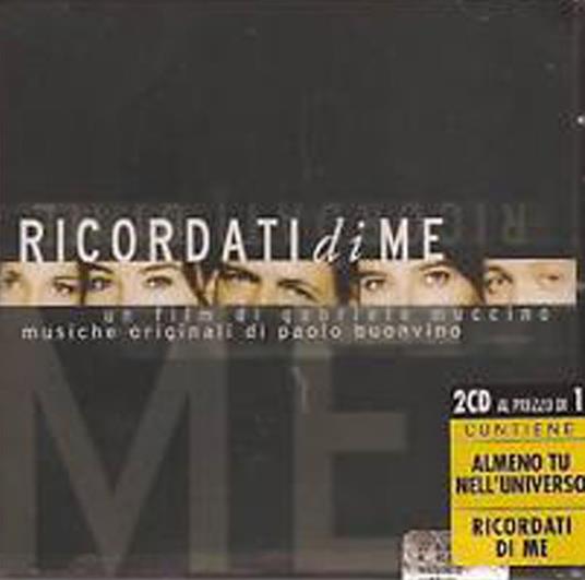 Ricordati di Me (Colonna sonora) - CD Audio