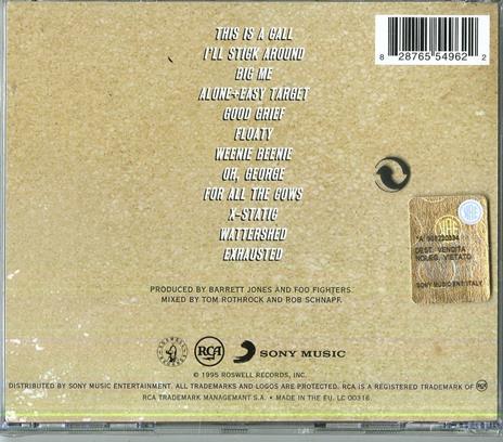 Foo Fighters - CD Audio di Foo Fighters - 2
