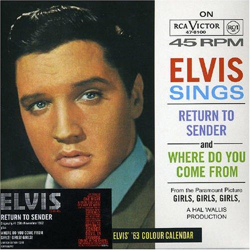 Return To Sender - CD Audio di Elvis Presley