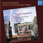 Musica a Sans Souci. Opere per flauto - CD Audio di Carl Philipp Emanuel Bach,Johann Joachim Quantz,Federico II il Grande
