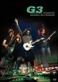 G3. Live in Tokyo. Joe Satriani, Steve Vai, John Petrucci (DVD) - DVD di Joe Satriani,Steve Vai,John Petrucci