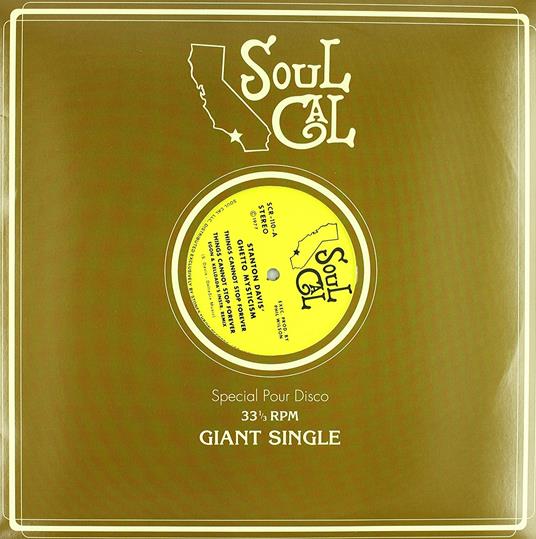 Things Cannot Stop Forever - Vinile 7'' di Stanton Davis