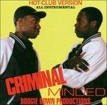 Criminal Minded Instrumental - CD Audio di Boogie Down Productions