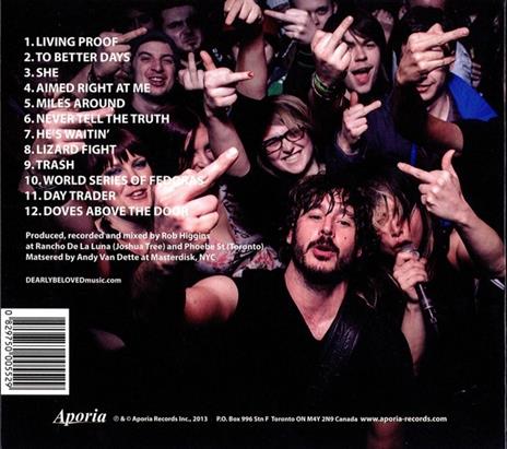 Hawk vs. Pigeon - CD Audio di Dearly Beloved - 2