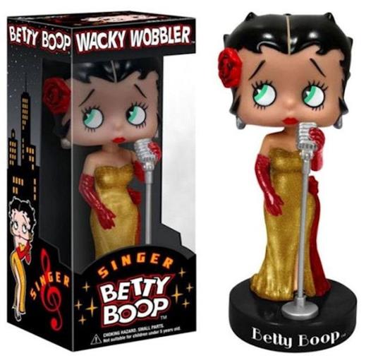 Funko Bobble Head Knocker Wacky Wobbler Betty Boop Singer Boop Figure