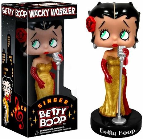 Funko Bobble Head Knocker Wacky Wobbler Betty Boop Singer Boop Figure - 3