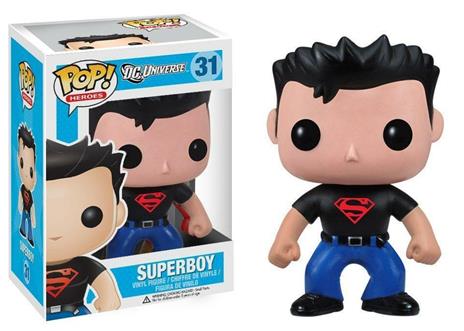 Pop Heroes Dc Comics Superboy Vinyl Figure New! Nuovo - 3