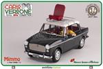 Mimmo Su Fiat 1100 1/18 Resin Car Statua Infinite Statua
