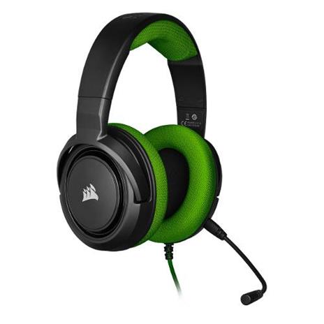 Cuffie gaming MULTIPIATTAFORMA Hs35 Wired Black e Green CA 9011197 EU