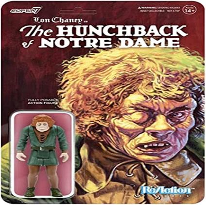 Universal Monsters Reaction Action Figura The Hunchback Of Notre Dome 10 Cm Super7