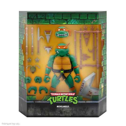 Teenage Mutant Ninja Turtles: Super7 - Ultimates! Wave 3 - Michelangelo