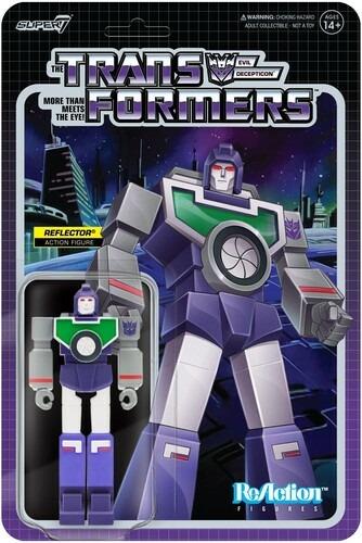 Transformers ReAction Action Figure Reflector 10 cm