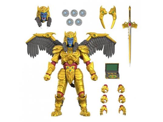 Mighty Morphin Power Rangers Ultimates Action Figura Goldar 20 Cm Super7