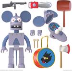 The Simpsons Ultimates Action Figura Robot Itchy 18 Cm Super7