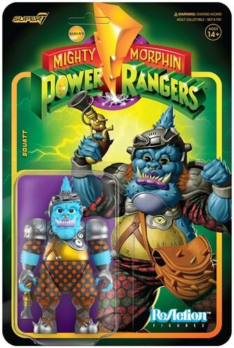 Mighty Morphin'' Power Rangers: Super7 - Reaction Figure Wave 3 - Squatt