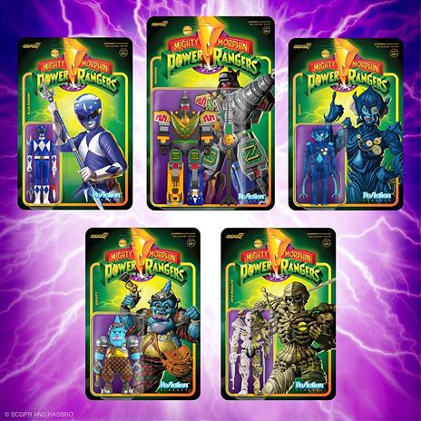 Mighty Morphin Power Rangers Reaction Action Figura Wave 3 Dragonzord (battle Mode) 15 Cm Super7 - 6