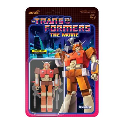 Transformers Reaction Figures Wv6 Wreck-Gar (G1)