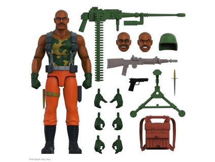 G.i.joe Ultimate W5 Roadblock Af Action Figura Super 7