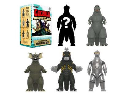 Godzilla Toho Action Figura Monster Island Blind Box Display (12) 10 Cm Super 7