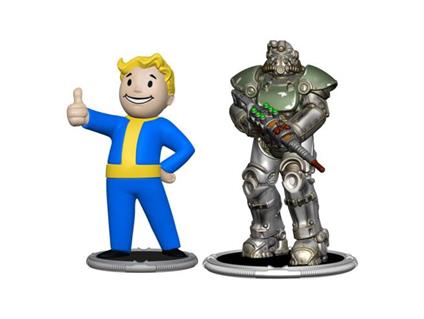 Fallout Mini Figures 2-Pack Set F Raider & Vault Boy (Strong) 7 Cm Syndicate Collectibles