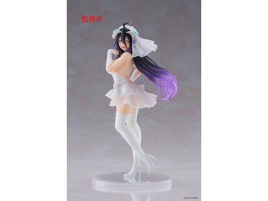Overlord Coreful Pvc Statua Albedo Wedding Ver. 18 Cm Taito Prize