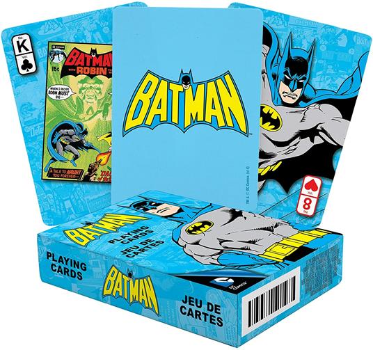 Dc Comics Retro Batman Playing Cards