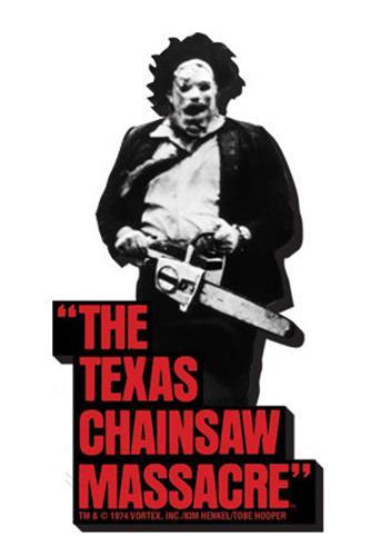 Texas Chainsaw Massacre B/W Magnet - 2