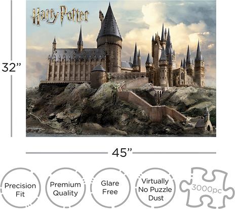 Harry Potter Hogwarts 3000 Pezzi Puzzle Puzzle Aquarius Ent - 2
